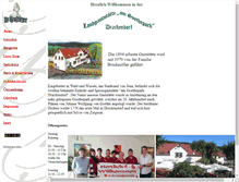 Tablet Screenshot of landgaststaette-drackendorf.de